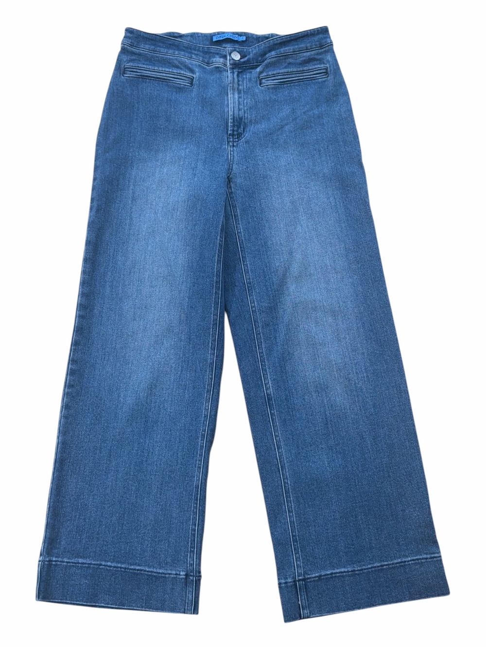 J. McLaughin Wide Leg Blue Women's Jeans